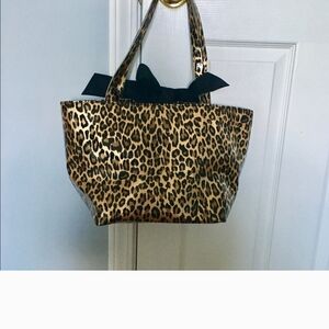 Leopard Print Tote Bag